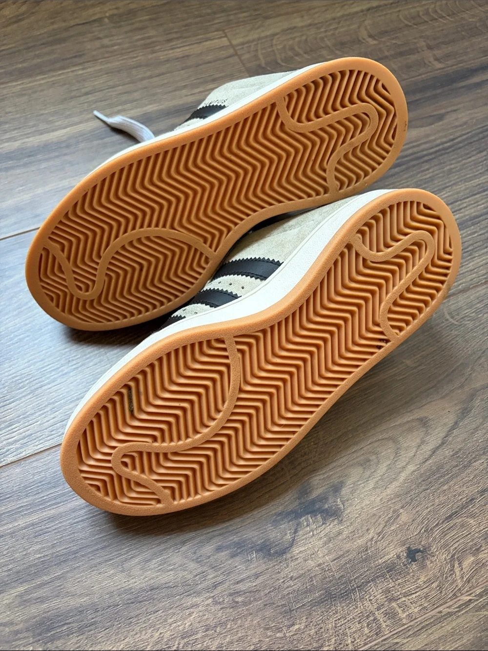 Adidas Suede Low-Top Sneakers in Gray and Black